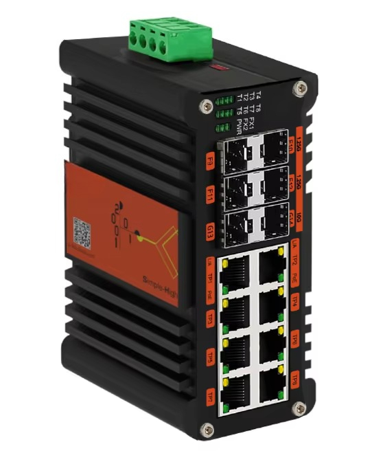 Managed Gigabit Poe Switch 8 Port 802.3At - Industrial L2+ 8-Port Gigabit 802.3at PoE