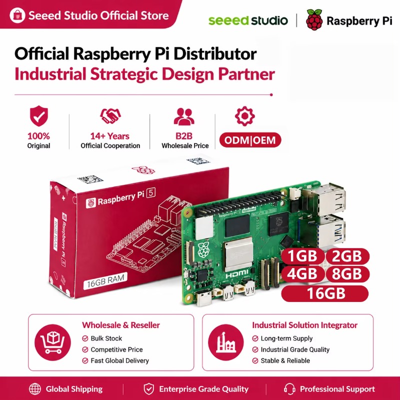 Wholesale Product Original 5 D - Raspberry Pi 5 8Gb 评论和价格
